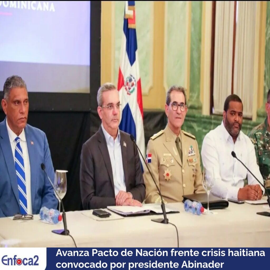 Avanza Pacto De Naci N Frente Crisis Haitiana Convocado Por Presidente