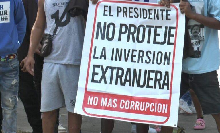 El FALPO protesta en reclamo de cero impunidad para los corruptos